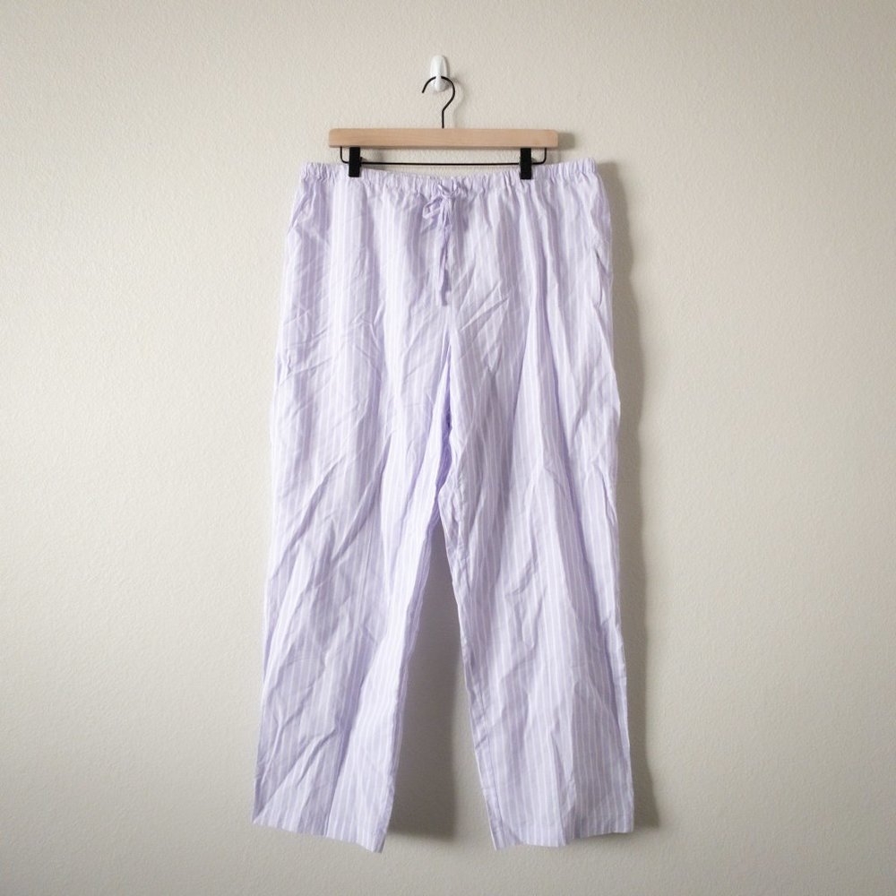 Lauren Ralph Lauren Classic Woven Pajama Set - Picture 6 of 12